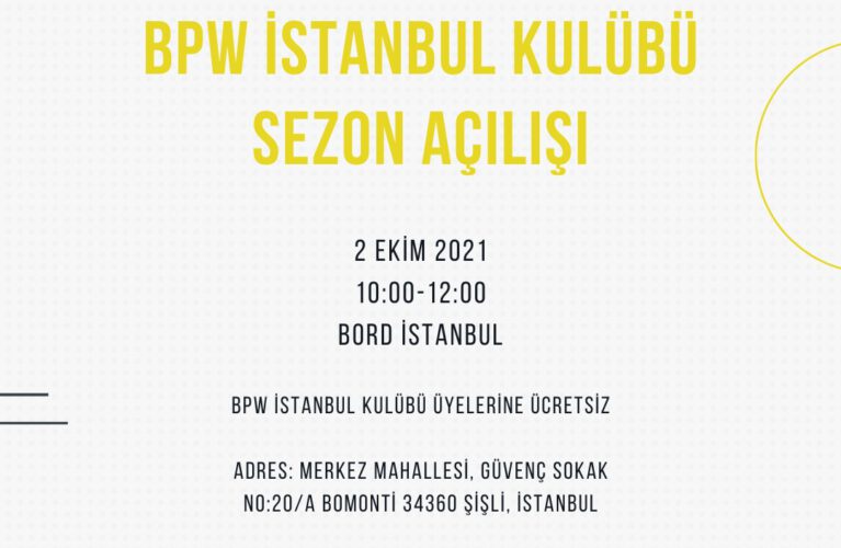 2 Ekim Sezon Açılış Etkinliği